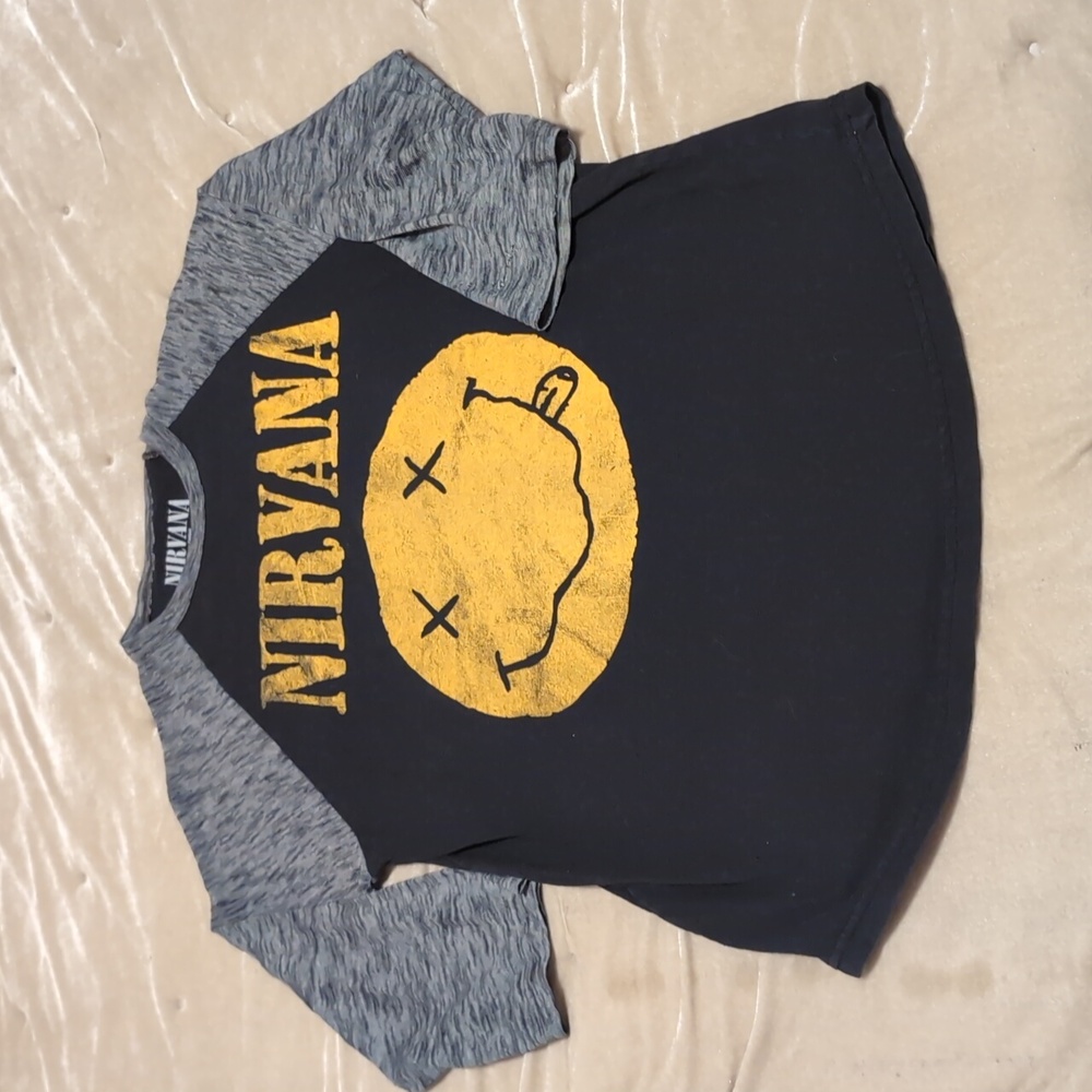 Ladies Nirvana ¾ Sleeve Baseball Tee, Medium